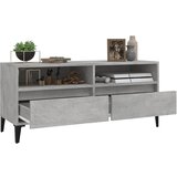 TV ormarić boja betona 100x34,5x44,5 cm od konstruiranog drva | shoptok.hr
