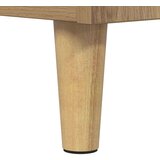 vidaXL Strani šal artisan hrast 34 x 34.5 x 90 cm Konstruiran les | Shoptok.si