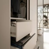CARRYHOME OMARA Z DRSNIMI VRATI, barve hrasta, peščene barve | Shoptok.si