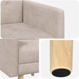  Ukrasna fotelja Bež Tkanina od šenila | shoptok.hr