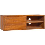 Furnova Stenska TV omarica 90x30x30 cm trdna tikovina, (21924199) Cene