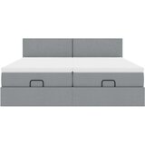 vidaXL Okvir kreveta s madracima svijetlosivi 180x200cm tkanine | shoptok.hr