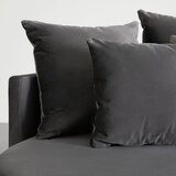 Bessagi Home dvosed elena, siva, žamet | Shoptok.si