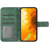 INORCO Usnjena torbica s stojalom za Google Pixel 8, ovitek za telefon z vtisnjenimi sončnicami in naramnico, (22034641) | Shoptok.si