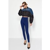 Trendyol Navy Blue Fleece Scuba High Waist Knitted Leggings | shoptok.hr