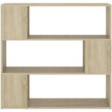 vidaXL Ormarić za knjige / sobna pregrada boja hrasta 100 x 24 x 94 cm | shoptok.hr