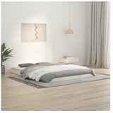  Za krevet bijeli 135 x 190 cm bračni od masivne borovine | shoptok.hr
