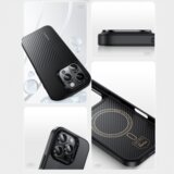 Benks Montage Magnetic Armor Pro Kevlar maska ​​s metalnim okvirom za iPhone 16 Pro crna | shoptok.hr