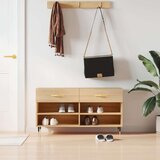 vidaXL klop za čevlje sonoma hrast 102x35x55 cm inženirski les | Shoptok.si