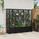  Povišeni krevet s mrežom i krovom Crna 202 x 40 x 138 cm PP | shoptok.hr