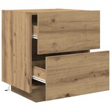  Noćni ormar Umjetnički hrast 45 x 40 x 55 cm Konstruirano drvo | shoptok.hr