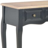 Konzolni toaletni stolić s 3 ladice crni | shoptok.hr