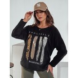 DStreet Bluzka damska oversize MODEZINE czarna | ePonuda.com