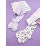 Sinsay komplet od 2 para čarapa s gaćicama za djevojčice 9642C-MLC