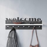 Livetastic Stenski Obešalnik Welcome, Bela | Shoptok.si