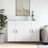 vidaXL Zidni ormarići 2 kom bijeli od konstruiranog drva | shoptok.hr