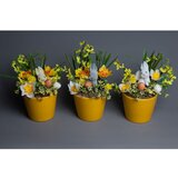 Lilium uskršnji aranžman zeka/ pile precnik 19*visina 24cm,536425 Cene