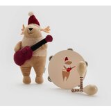Reserved mehka igrača v obliki jelena - večbarvno | Shoptok.si