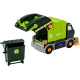 Kamion za smeće za sastavljanje s alatom Garbage - zeleni | Shoptok.si