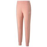 Puma Spodnji deli trenirke Essential Logo Rožnata | Shoptok.si