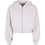 Urban Classics Women's Short Oversized Zipper Jacket softlilac | Shoptok.si
