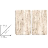 Wenko Zaštitni poklopci za štednjak u setu od kaljenog stakla 2 kom 52x30 cm Natural – | shoptok.hr