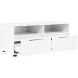 TV ormar Visoki sjaj bijela 100 x 48 x 43 cm Konstruirano drvo | Eponuda.com
