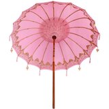  Suncobran Ostalo Ružičasta x 260 cm Pamuk i čvrsto drvo | shoptok.hr