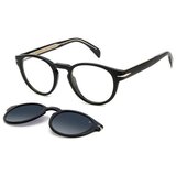 David Beckham DB7104/CS 807/WJ ONE SIZE (49) Črna/Siva Cene