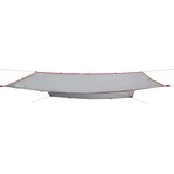 vidaXL Ponjava za kampiranje siva in oranžna 400x294 cm vodoodporna | Shoptok.si