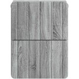  Stenski nočni omarici 2 pcs Siva Sonoma 33 x 34,5 x 43 cm, (5000209734) | Shoptok.si