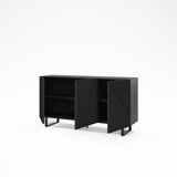 Marckeric Crna komoda 151x80x35 cm Peta – | shoptok.hr