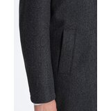Ombre Men's lightweight single-breasted coat - graphite | shoptok.hr