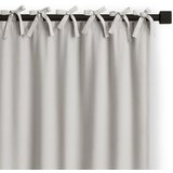 Restilo zasłona CARLI kolor szary gładki styl klasyczny troczki 25x1,5cm materiał oxford 140x250 | shoptok.hr