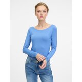 Orsay Blue women's long-sleeved T-shirt - Women's Cijene