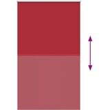 Rolo zavjesa za zamračivanje 84,4 x 175 cm Širina tkanine 80 cm crvena | shoptok.hr