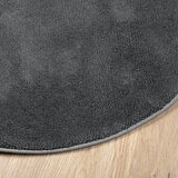  Tepih OVIEDO kratkih vlakana antracit Ø 160 cm | shoptok.hr