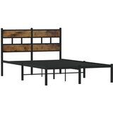  Metalni okvir kreveta bez madraca boja hrasta 120x190 cm | Eponuda.ba