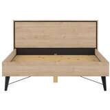 Tvilum Bračni krevet u dekoru hrasta s podnicom 140x200 cm u prirodnoj boji Ry – | shoptok.hr