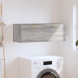 vidaXL Stenska omarica siva sonoma 100x36,5x35 cm inženirski les Cene