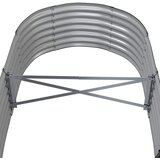 Povišena vrtna gredica od pocinčanog čelika 152 x 80 x 36 cm antracit | shoptok.hr