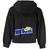 Nike Dječja Crna Majica s Kapuljačom na Patentni Zatvarač | shoptok.hr