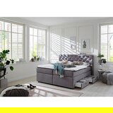 MID.YOU POSTELJA BOXSPRING 160 cm x 200 cm , tekstil siva Cene