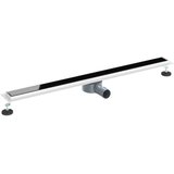  Tuš odtok Stekleni pokrov s 360° sifonom Črna 100 cm, (5000248860) | Shoptok.si