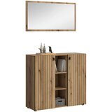 MID.YOU Predsoba Station, Barva Hrasta, 2-Delni Set | Shoptok.si