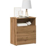 vidaXL Nočna omarica artisan hrast 50x32x60 cm inženirski les Cene