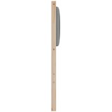  Uzglavlje Smeđa Masivna borovina Bež 80 cm | shoptok.hr