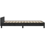  Okvir za krevet bez madraca crni 100x200 cm baršunasti | shoptok.hr