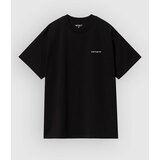 Carhartt WIP Script Embroidery T-shirt black / white Cene