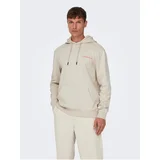 Only Beige Men's Hoodie & SONS Bryce - Men's